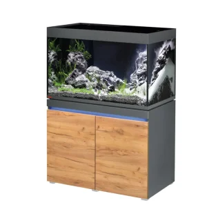 EHEIM incpiria 330 LED graphit-natur Aquarium mit Unterschrank Wochenendangebot